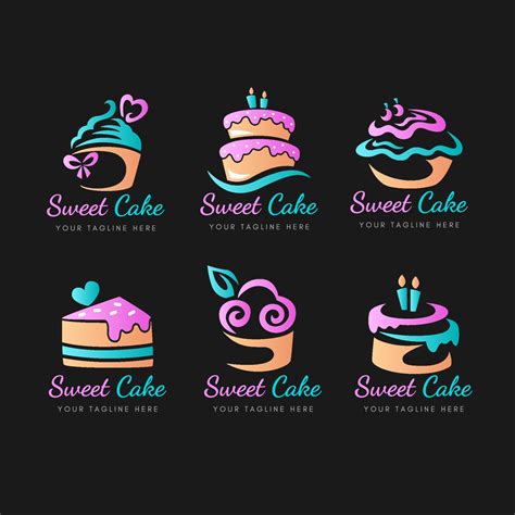 Cake Logo Templates .